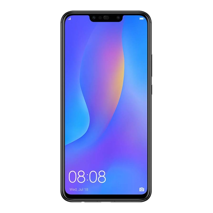 Huawei Nova 3I Dual Sim - 128 GB, 4 GB Ram, 4G LTE, Black